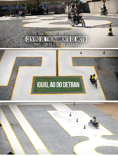 Pista de Treinamento de Moto CFC Autocar