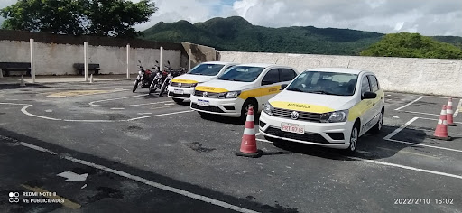 pista de moto e aula pratica