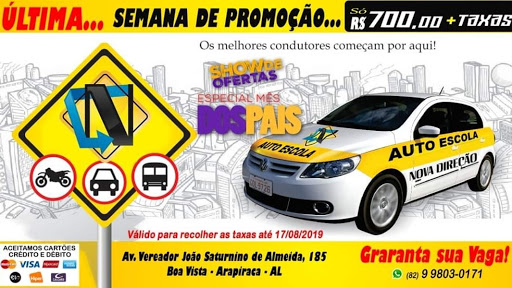 Auto Escola Nova Direção